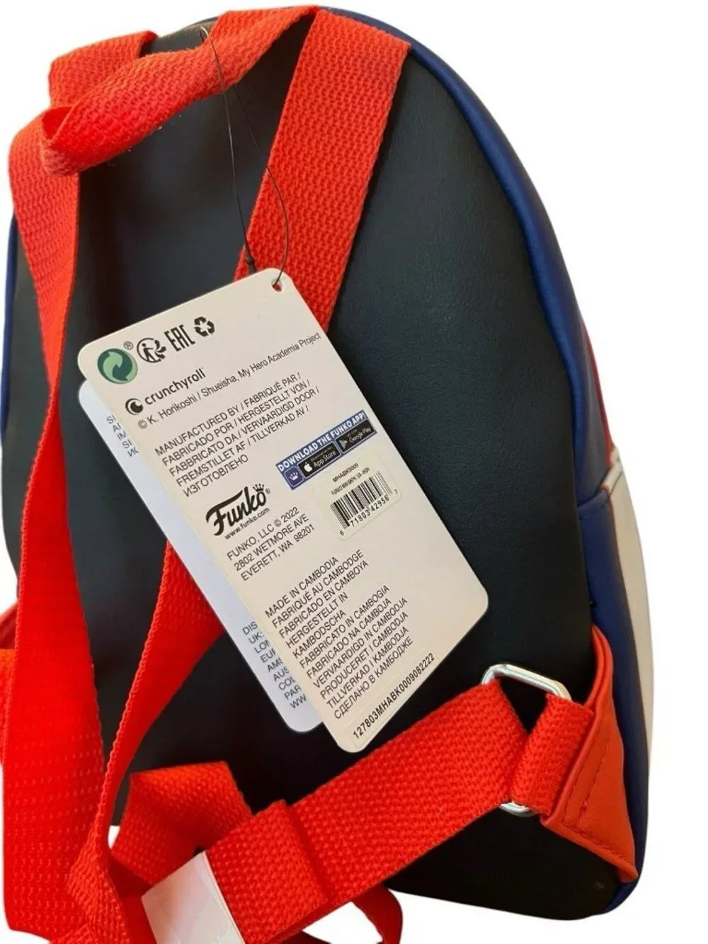 Funko My Hero Academia UA High School Mini Backpack New